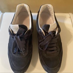rag & bone suede and leather sneakers